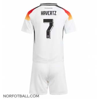Billige Fotballdrakt Tyskland Kai Havertz #7 Replika Hjemmedraktsett Barn EM 2024 Kortermet (med bukser)